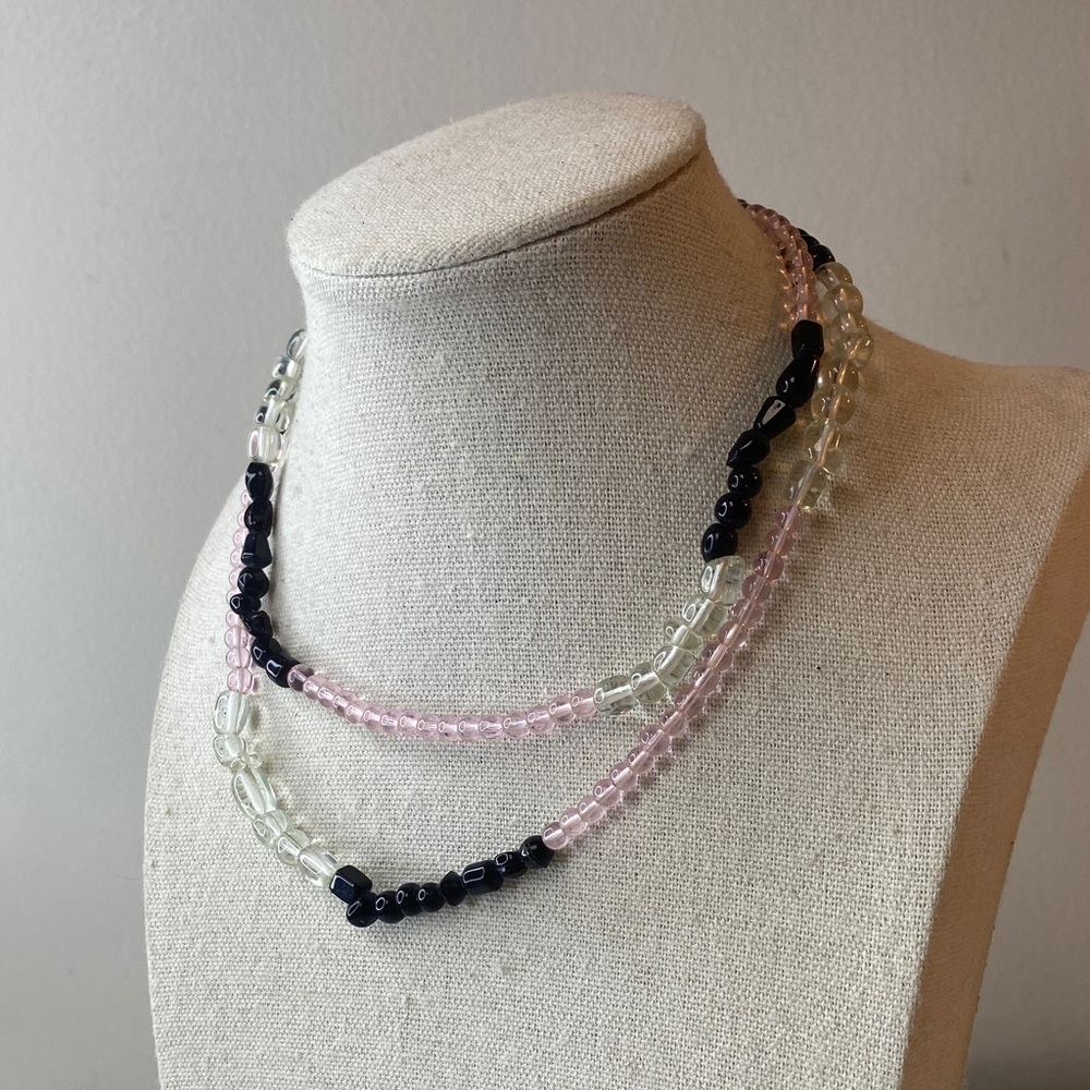 Multi-Color Beaded Necklace